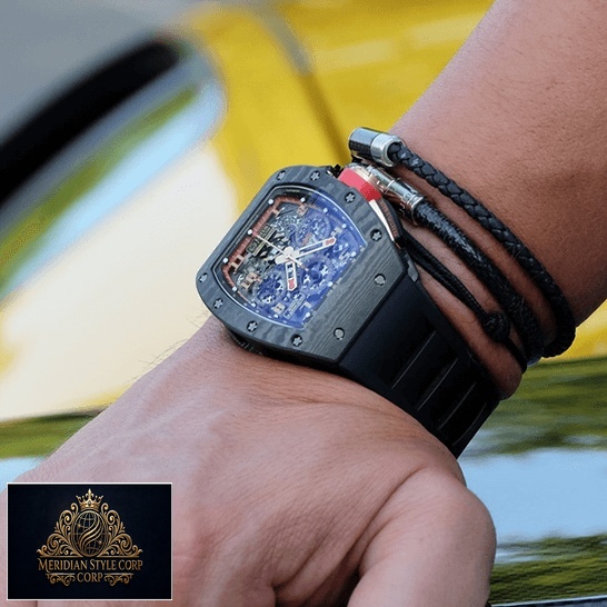 Richard Mille RM011 Romain Lotus f1 Replica on the man wrist