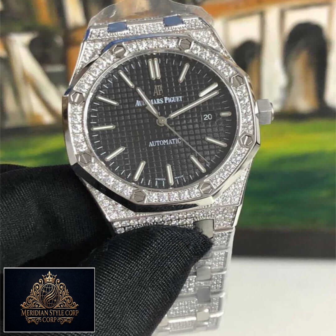 Audemars Piguet Royal Oak "Iced Out" A110BL72 Ultimate Clone Quality Yeni Proje 31