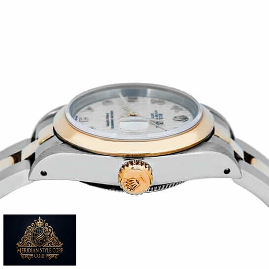 Rolex Datejust Automatic Lady Yellow Gold 179163 Oyster Replica crown / push button