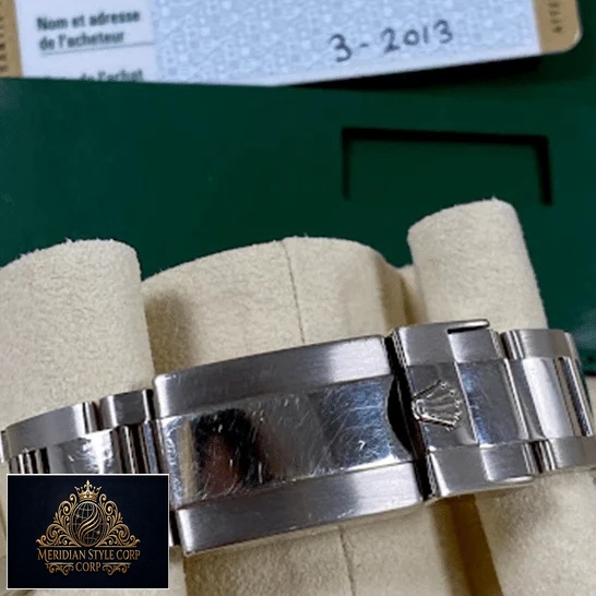 Rolex Daytona Stainless Steel Fold Clasp on the Rolex Logo 116599RBOW Replica