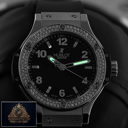 Hublot 361_SX_1270_RX_1104 Big Bang Steel Black Diial Replica dial phosphor