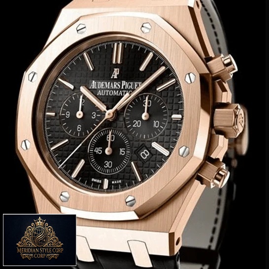 Audemars Piguet Royal Oak 26320OR.OO_.D002CR.01 Black Dial Replica black background