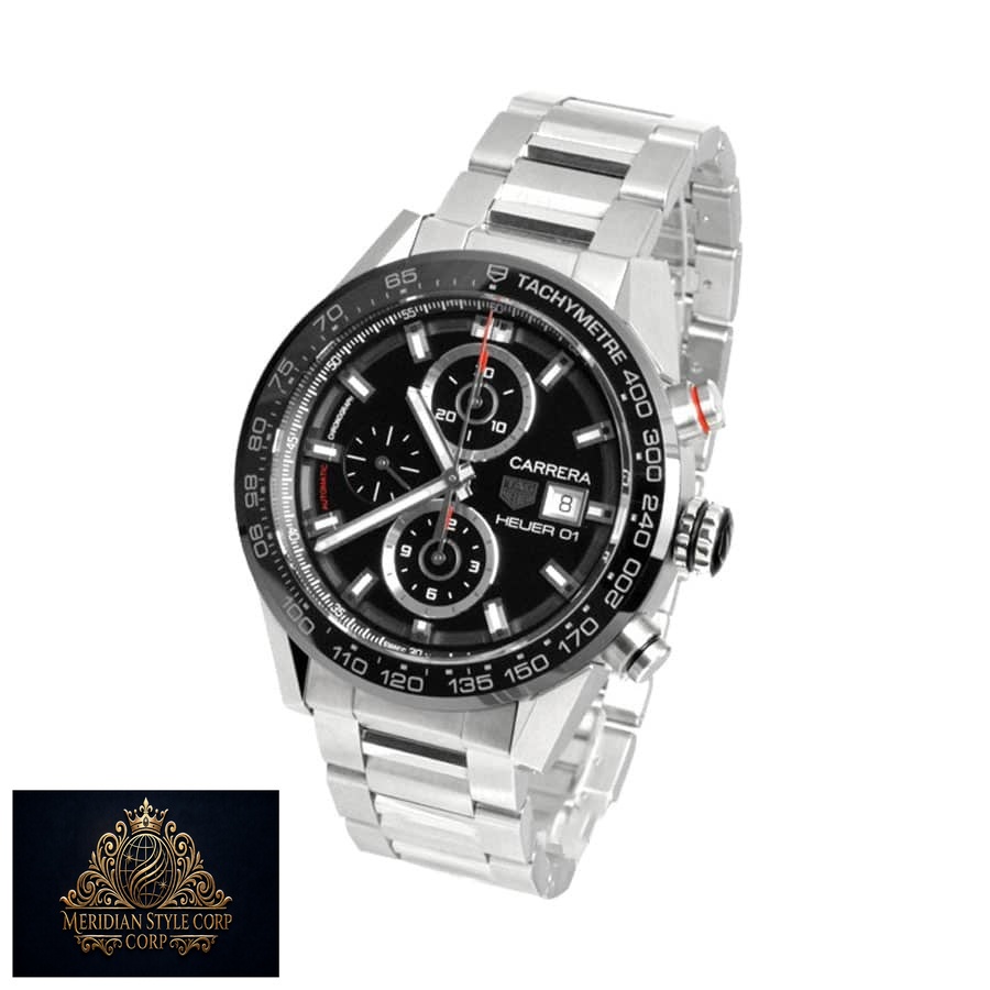 TAG Heuer Carrera Chronograph CBN2A1A.BA0643 “Black Dial” Top Grade Replica - Image 2