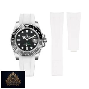 Rolex – GMT-Master – Rubber Strap – White