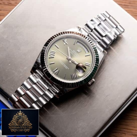 Rolex Day-Date 228239-0033 Stainless Steel Replica On the table