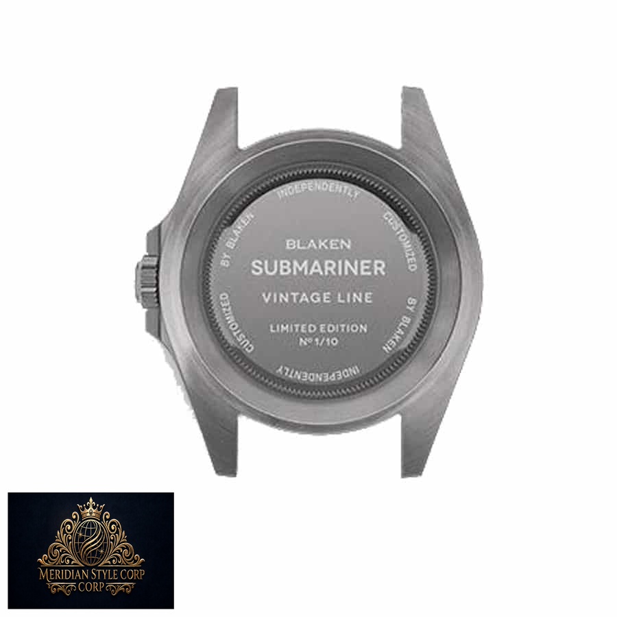 Rolex Submariner 6190 Blaken “Black Dial” Mirror Clone Quality - Image 4