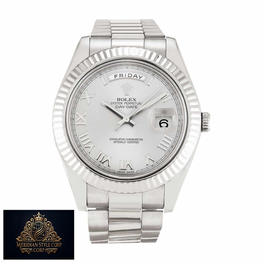 Rolex Day-Date 218239-0041 “White Roman Dial” First-Class Clone