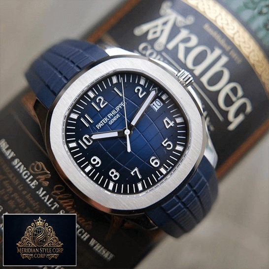 Patek Philippe Geneve Blue Dial Replica front view
