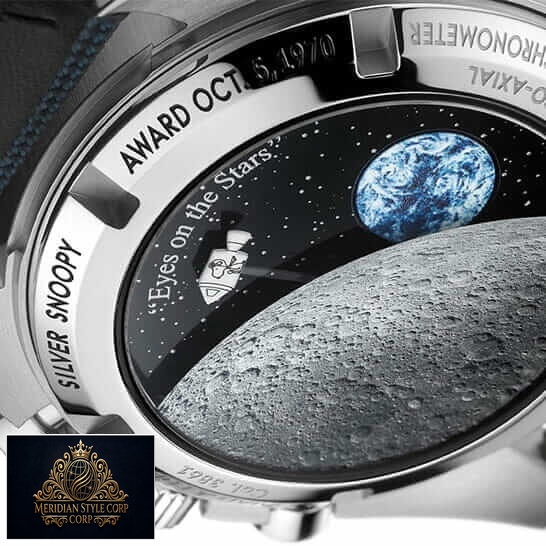 Omega Speedmaster Silver Snoopy Replica moon case