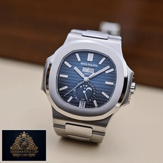 Patek Philippe Nautilus 5726-1A-014 Blue Dial Steel Case Replica front view