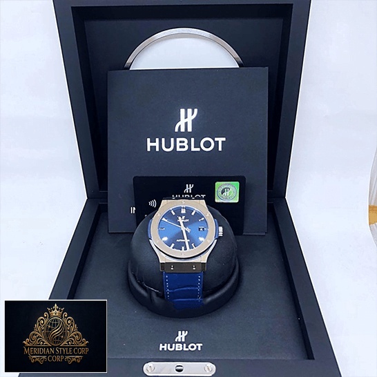 Hublot 565.NX_.7170.LR Classic Fusion Automatic Blue Dial Replica in the box