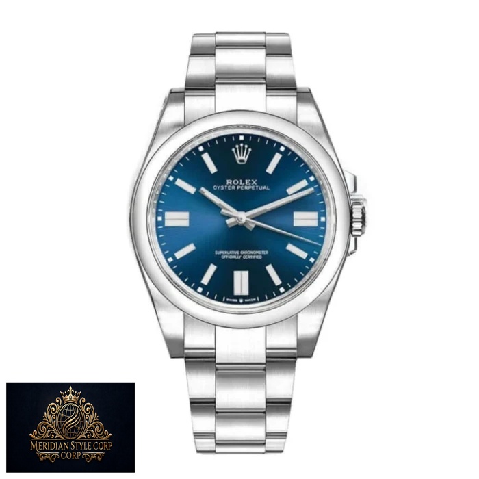 Rolex Milgauss Oyster Perpetual 124300-0001 “Blue Dial” Exact Clone 1:1 - Image 4