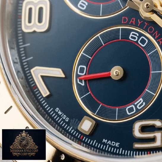 Rolex Daytona Yellow Gold 116508-0004 Replica black dial his stick indices and stick hands