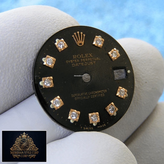 Rolex Datejust 12633BKDJ Black Dial Diamond Dot Replica on his hands