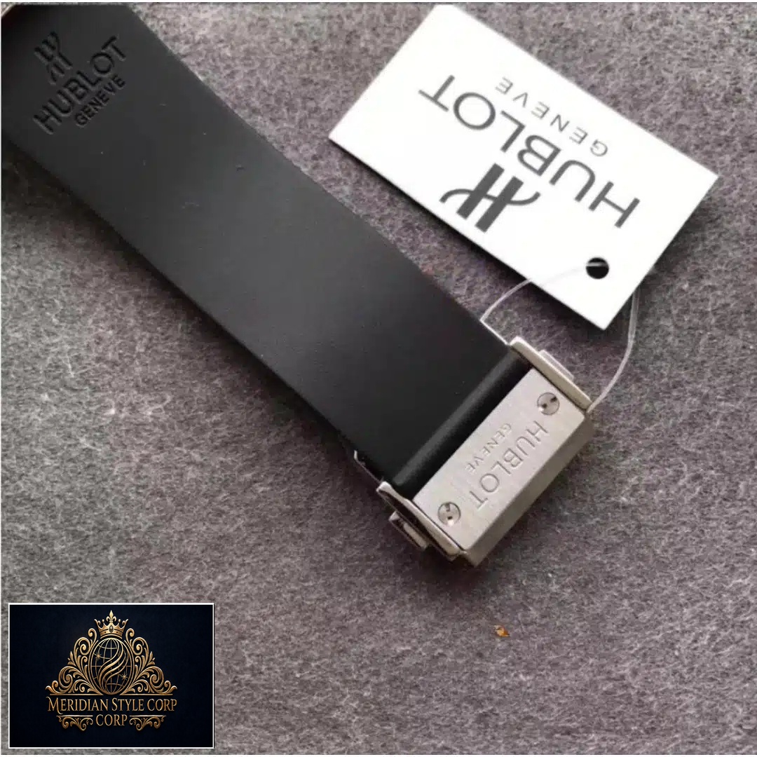 Hublot bigbang silicon rubber Replica grey backgorund and label card