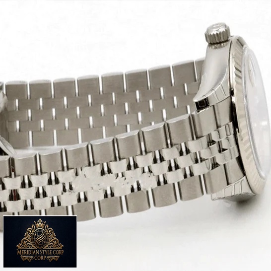 Rolex Datejust Stainless Steel Jubilee Replica white background