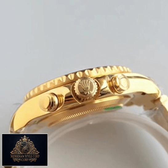 Rolex 116688 Yellow Gold Oyster Replica Crown / Push Button