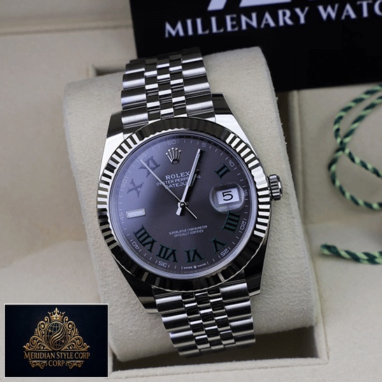 Rolex Datejust II Perpetual 126300-0014 Fluted Bezel Stainless Steel Jubilee Bracelet Replica