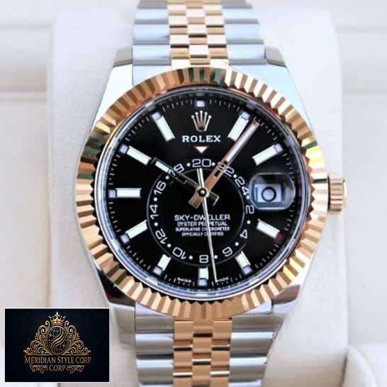 Rolex Sky-Dweller Jubilee Black Dial Replica