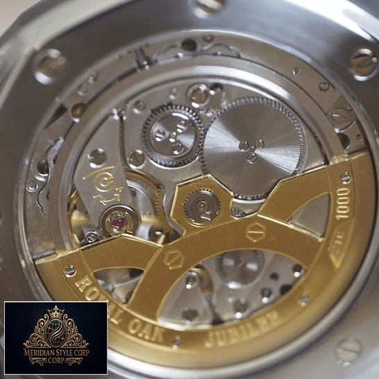 Audemars Piguet Royal Oak Jubilee Steel Mechanism Replica front back view