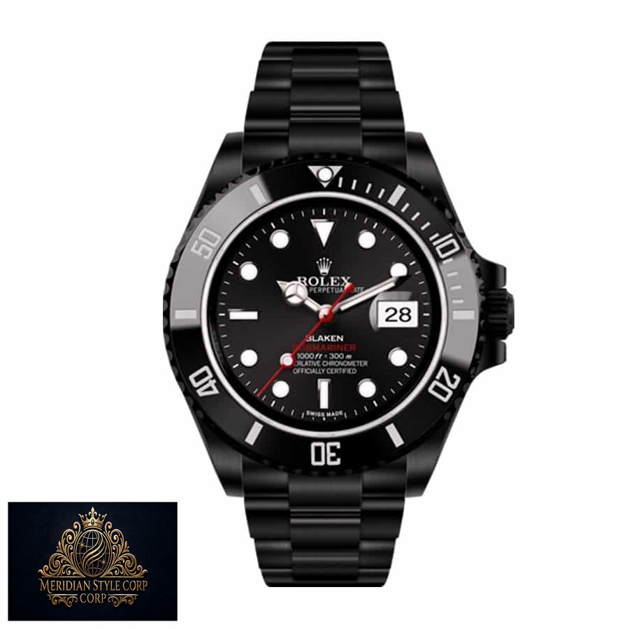 Rolex Submariner Date 116610N “Blaken” Superior Replica