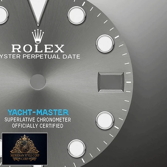 Rolex Yacht Master 268622 Grey Dial Replica grey background