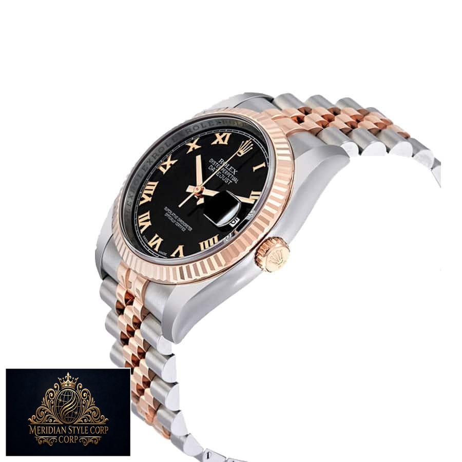 Rolex Datejust 126231-0085 “Black Roman” Precision Clone - Image 3