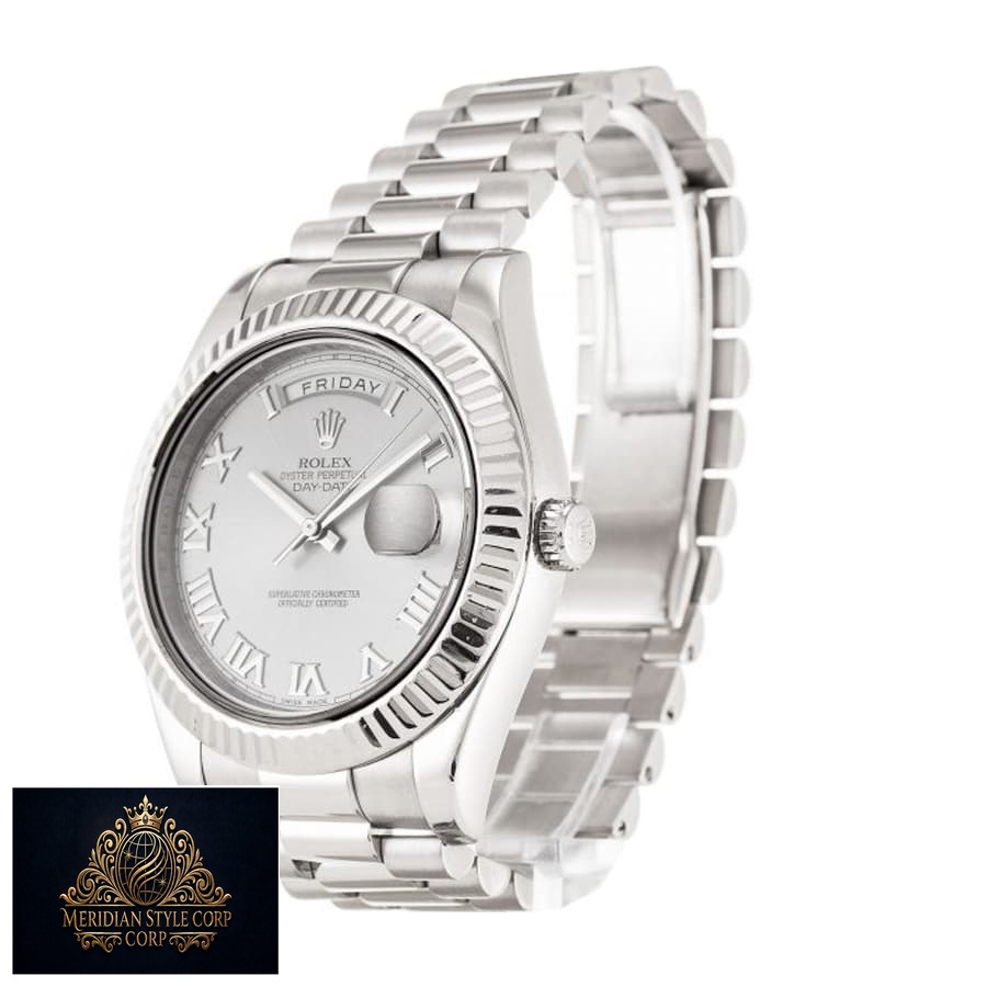 Rolex Day-Date 218239-0041 “White Roman Dial” First-Class Clone - Image 2