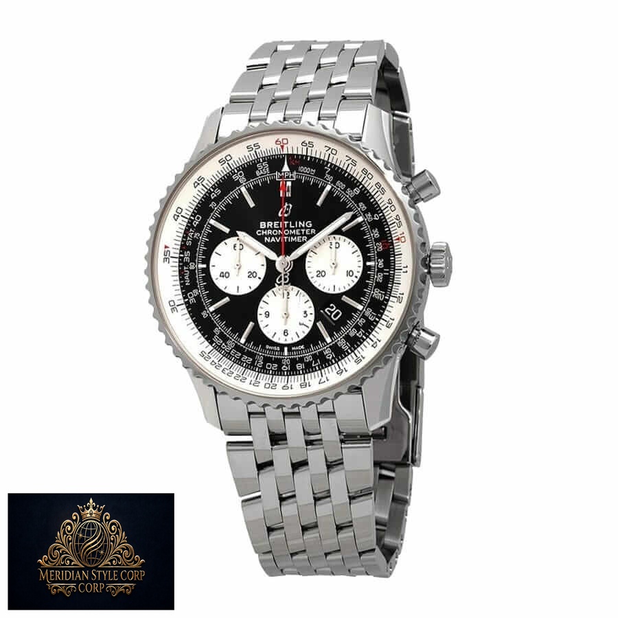 Breitling Navitimer B01 Chronograph AB0121211B1A1 “Black Dial” Premium Duplicate Edition - Image 2