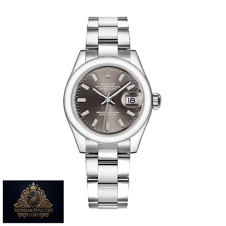 Rolex Lady-Datejust 279160 Dark Grey Dial Ultimate Clone Quality