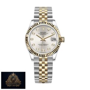Rolex Lady-Datejust 279173 Silver Diamond Dial Deluxe Replica Edition