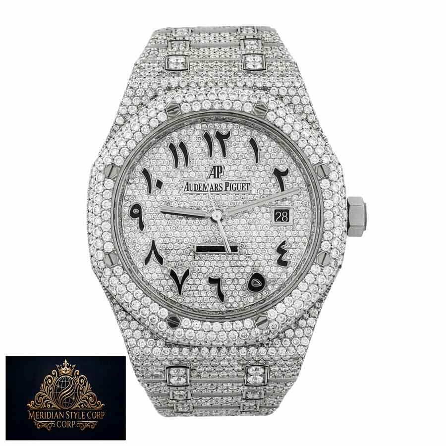 Audemars Piguet Royal Oak “Iced Out” 15400ST.OO.1220ST.02 Authentic Replica Edition