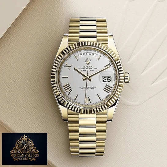 Rolex Day-Date 40 228238 White Dial Replica