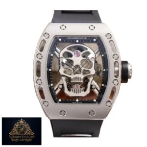 Richard Mille RM 52-01 Tourbillon “Skull” Grey Exclusive Clone Edition