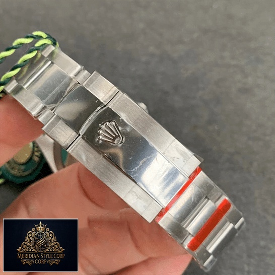 Rolex Datejust 36 Perpetual 116200 Oyster Bracelet Replica fold clasp on the Rolex Logo