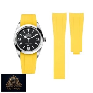 Rolex – Explorer I – Rubber Strap – Yellow