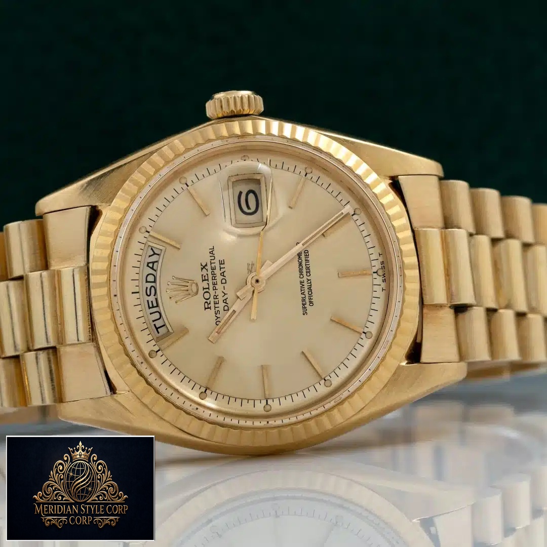 Rolex Day-Date 40 228238-0003 Yellow Gold Oyster Replica & Crown Pusher