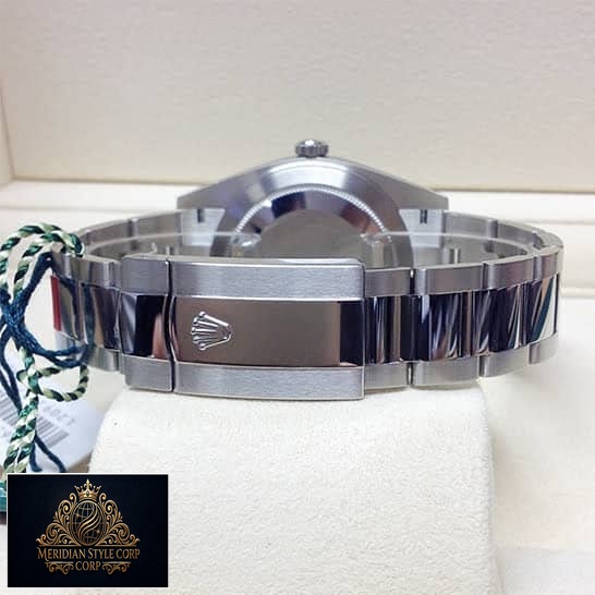 Rolex Datejust 126334 Wimbledon S.Steel Oyster Fold Clasp on the Rolex Logo Replica