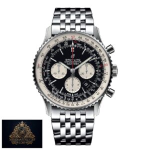 Breitling Navitimer B01 Chronograph AB0121211B1A1 “Black Dial” Premium Duplicate Edition