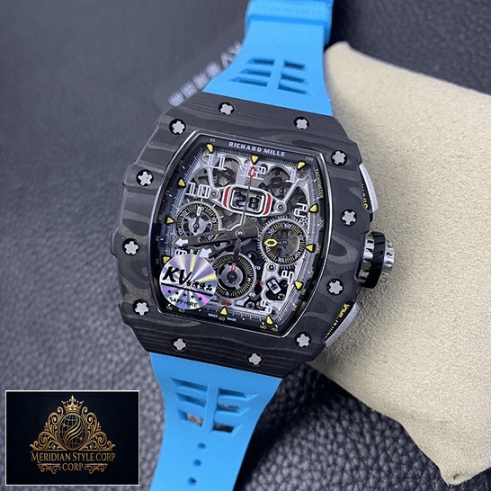 Richard Mille RM01103 Blue Bracelet Replica front view