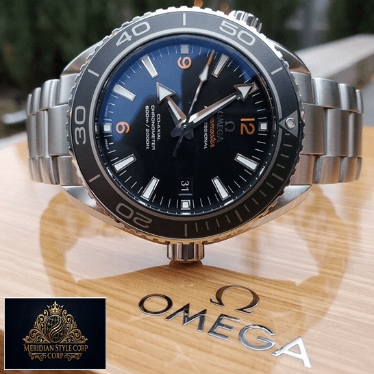 Omega 232.30.46.21.01.003 Seamaster Black Dial & Bezel Replica on the box