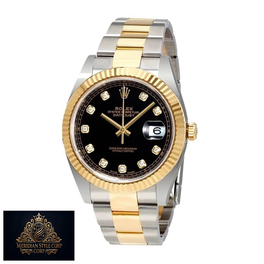 Rolex Datejust 126333-0005 Black Dial Signature Replica 1:1 - Image 2