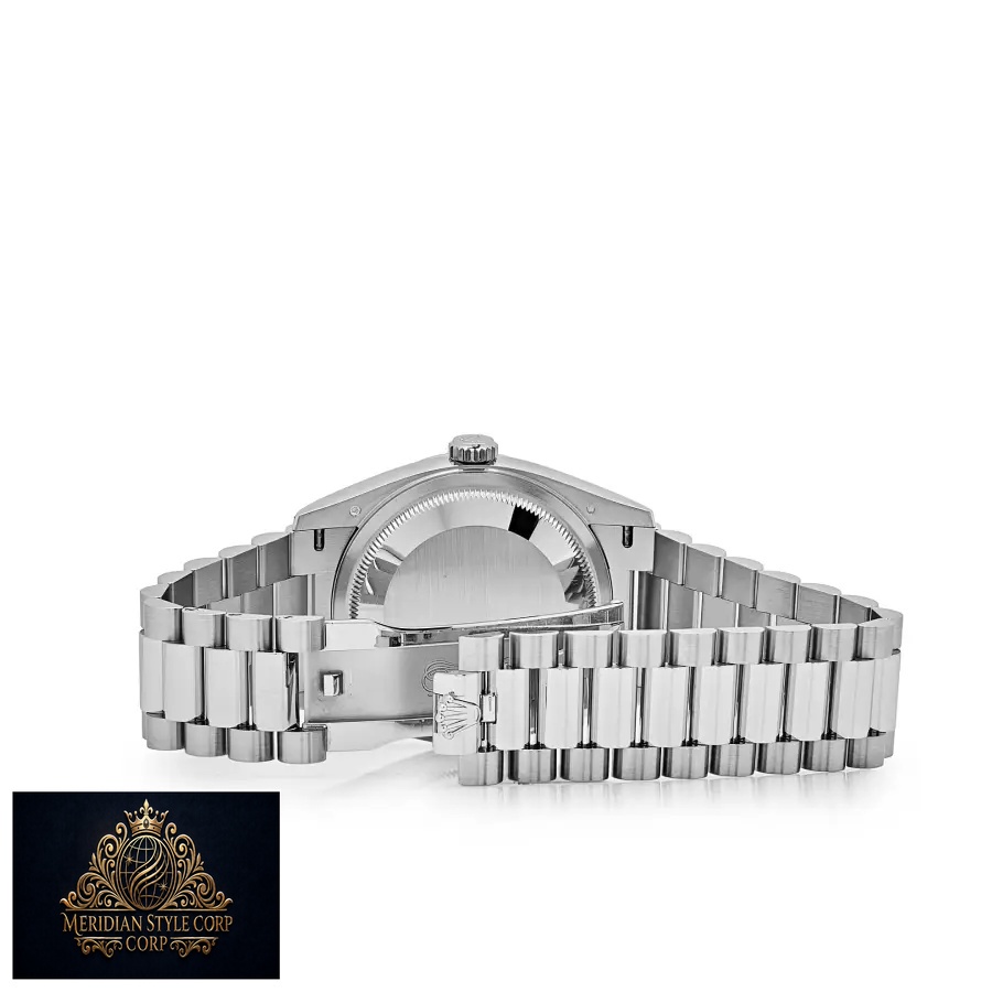 Rolex Day-Date 128236 “Ice Blue Grooved” Super Clone Quality - Image 4
