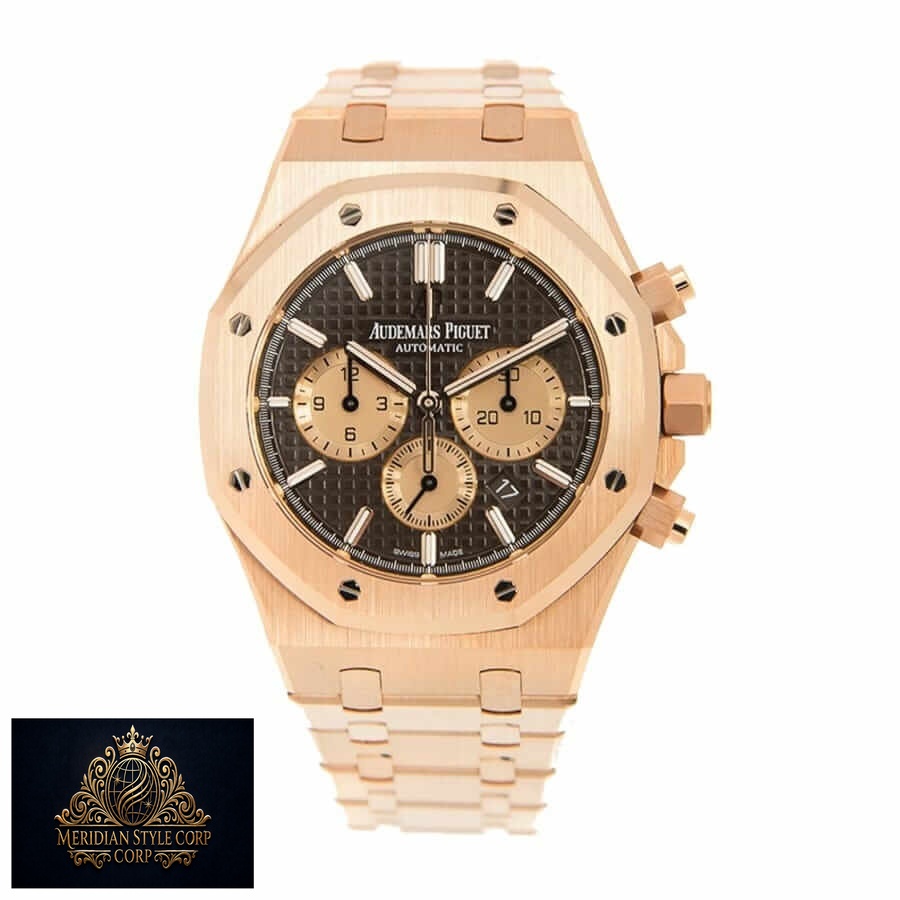 AP Royal Oak Chronograph 26331OR.OO.D821CR.01 “Rose Gold” High-End Replica 1:1