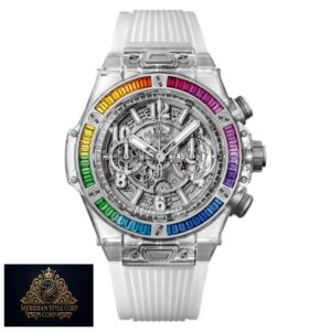 Hublot Big Bang Unico “Rainbow” Sapphire Case 411.JX.4803.RT.4099 True to Original Copy