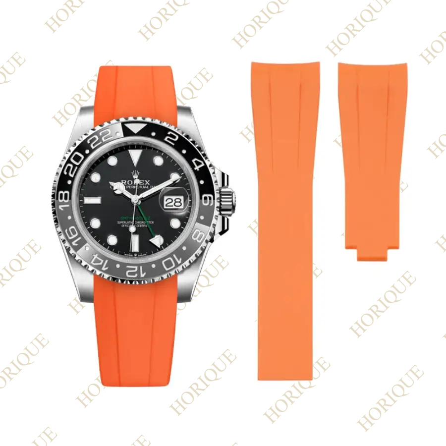 Rolex – GMT-Master – Rubber Strap – Orange