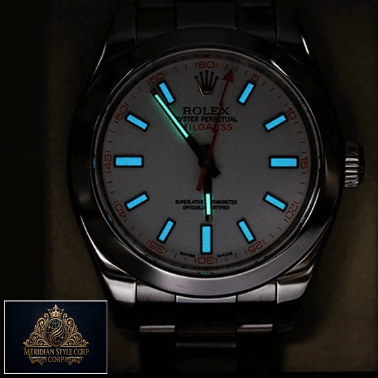 Rolex Milgauss 116400-0002 Luminous Stick Dial Replica