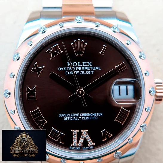 Rolex Datejust Chocolate 178341 Roman Replica