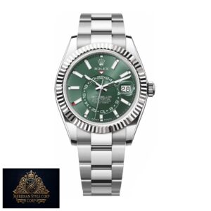 Rolex Sky-Dweller 336934 “Steel, Green” Ultra Detailed Clone