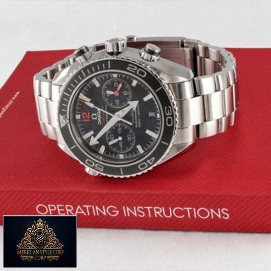Omega 232.30.46.51.01.003 Black Dial Seamaster Planet Ocean Steel